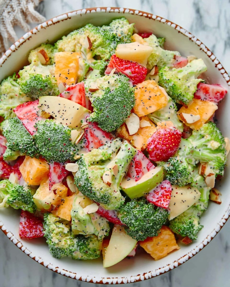 Bright, Healthy Strawberry Broccoli Salad: Customizable & Fresh